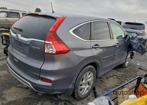 2015 Honda Cr-V Ex from USA, damaged, VIN 5J6RM4H59FL001734